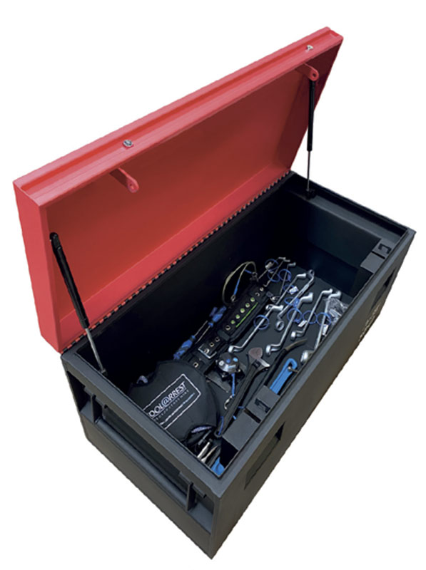 Tool Arrest Global 17 Piece Tethered Tool Kit In Steel Case