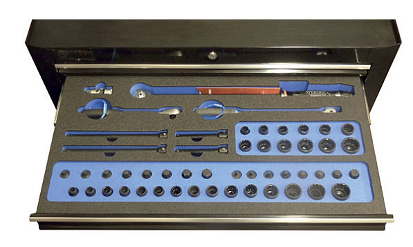 Tool Arrest Global Mechanical Kit In Foam Lined Cabinet